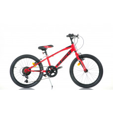 Детский велосипед 20" ''420 SPORT'', красный/черный, 6 скоростей