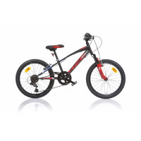 Children's bicycle 20'' ''420 SPORT", black/red