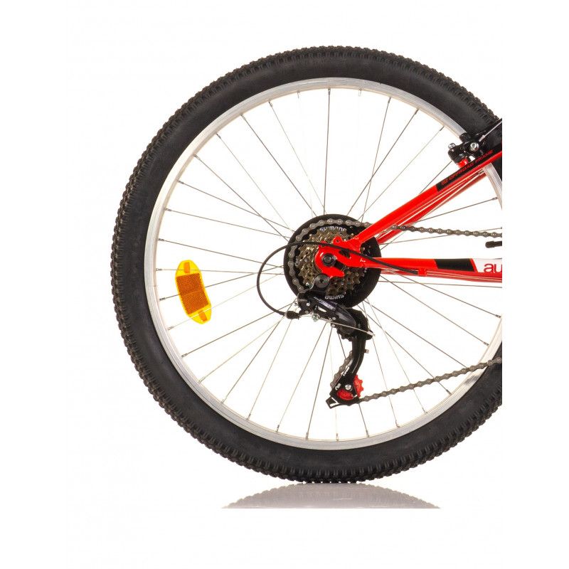 Men's bicycle 24'' ''RING'', red/black