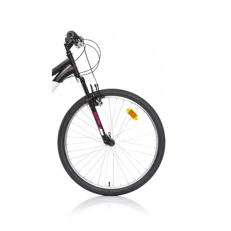 Women's bicycle 26'' "RING", black/pink