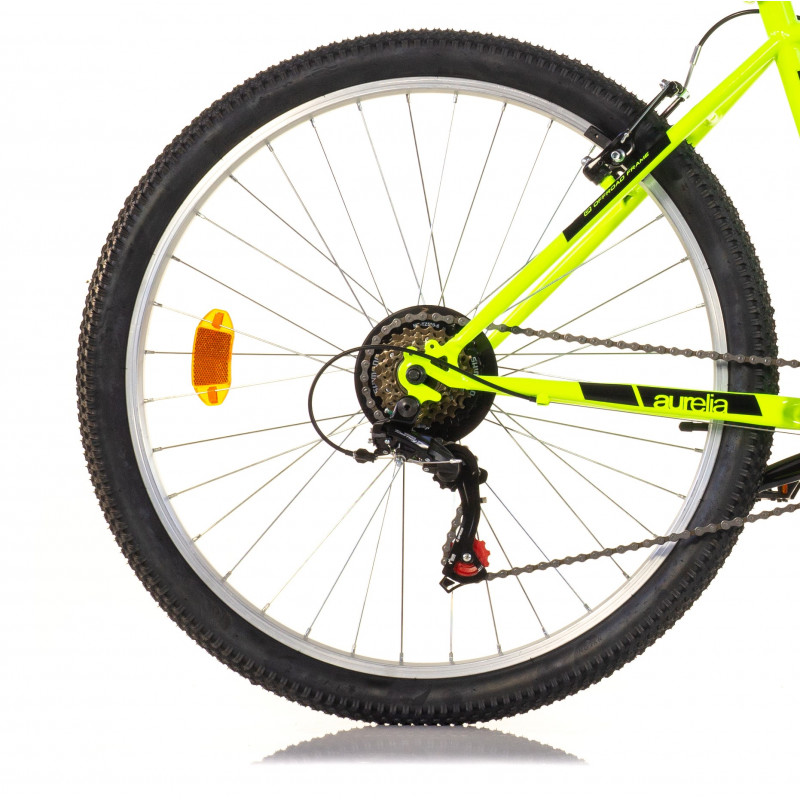 Vīriešu velosipēds 26'' ''RING'', dzeltens/melns