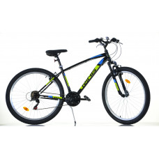 Men's bicycle 27,5'' "RING", black/green/blue