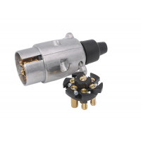 Aluminum plug 7P, waterproof