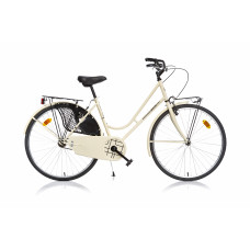Women's bicycle 26'' "OLANDA", cream color