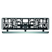 License plate holder "CHROME"