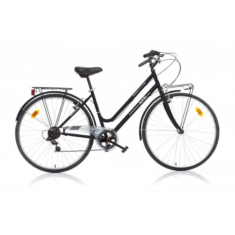 Women's bicycle 28'' "TREKKING", black
