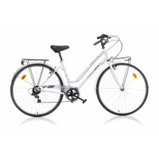 Women's bicycle 28'' "TREKKING", white