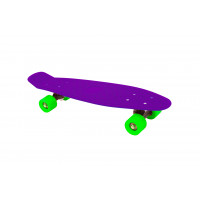 Kids skateboard BIMBO BIKE, purple/ green