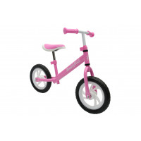Kids balance bike 12" "RUNNER", pink/white