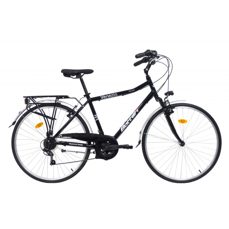 Vyriškas dviratis 28'' „VENEZIA“, juodas
