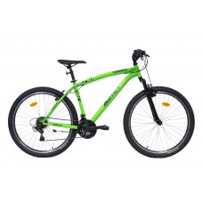 Велосипед мужской 27.5'' ''CORVARA'', зеленый/черный