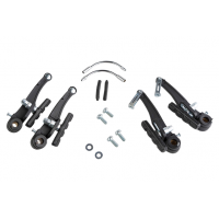 Bicycle V-brakes "FRONT/REAR V-BRAKE", 2pcs, black