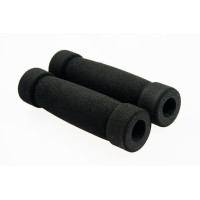 Handlebar grips "MOUSSE", 2pcs, black