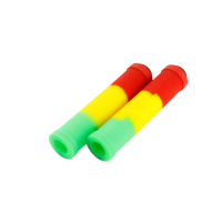 Handlebar grips "JAMAICA", 2 pcs, green/yellow/red
