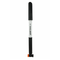 Bicycle pump "2SIDE", silver/black