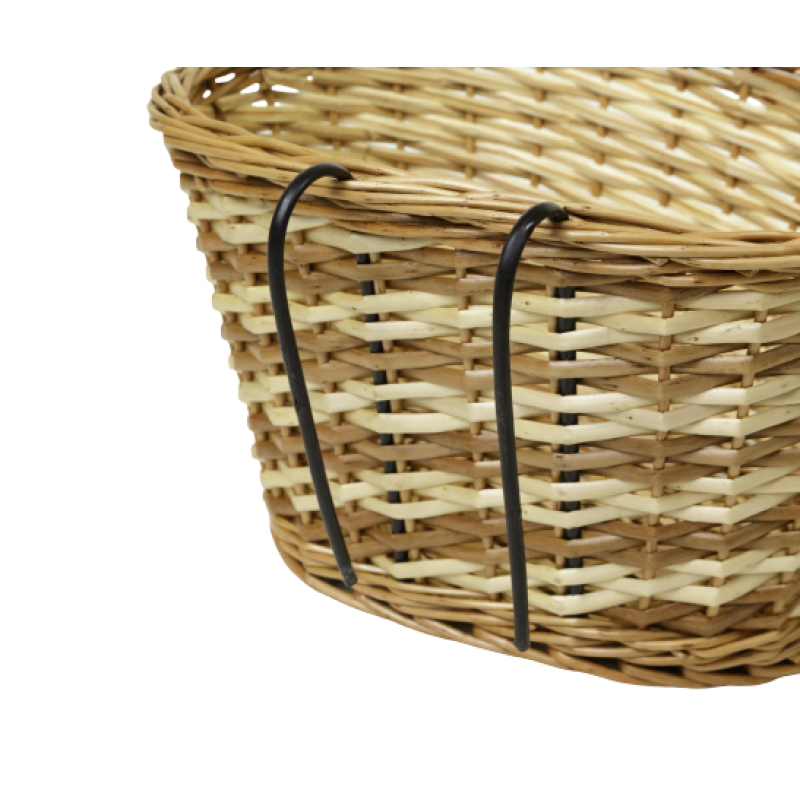 Front basket "DUAL", light brown
