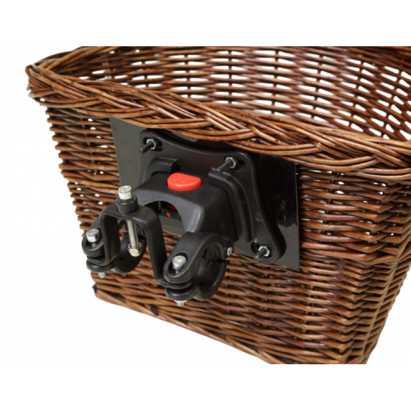 Front basket "WILLOW", brown