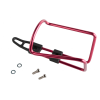 Water bottle cage "LIGHT", red