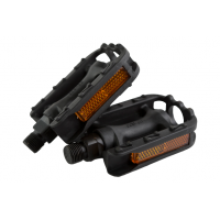 Bicycle pedals "HAPPY FEET", 2pcs, for children, black
