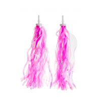 Streamers "WAVE", 2pcs, pink