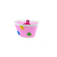 Front basket "BRAZ", pink