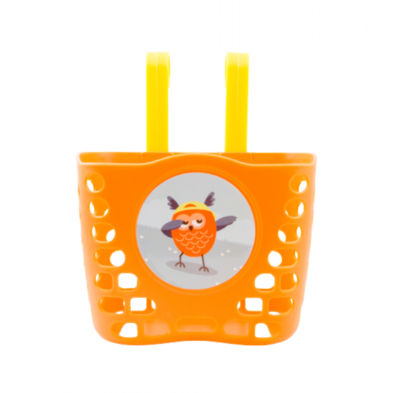 Priekšējais grozs "Q-FIX", oranžs/dzeltens