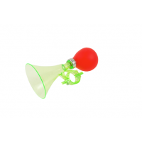 Bicycle trumpet "SOFFTY", green/red