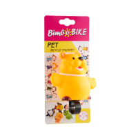 Bicycle trumpet "PET", yellow bear