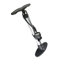 Bicycle pump "B-POWER", black/silver