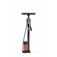 Bicycle pump "T-POWER", black/orange