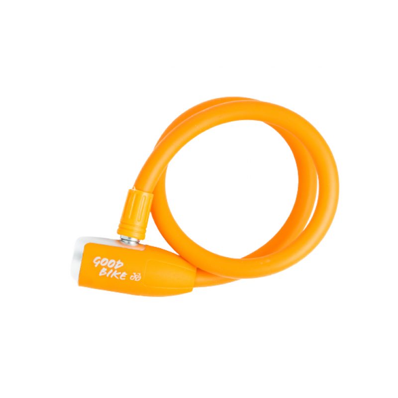Cable lock "ZINC", Ø12x650mm, orange