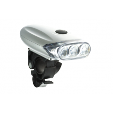Front light "PANCAKE", silver