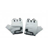 Bicycle gloves "X-SPORT", adult, size: S-M-L-XL, white