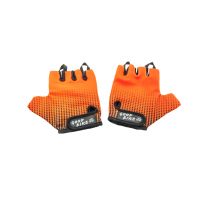 Bicycle gloves "X-SPORT", adult, size: S-M-L-XL, orange