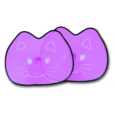 Sunshades for car side windows "COLOR CAT", 2 pcs
