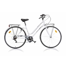 Women's bicycle 28'' "TREKKING", white