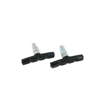Brake pads for V-brake with thread "BRAKE60", 2pcs, 60mm